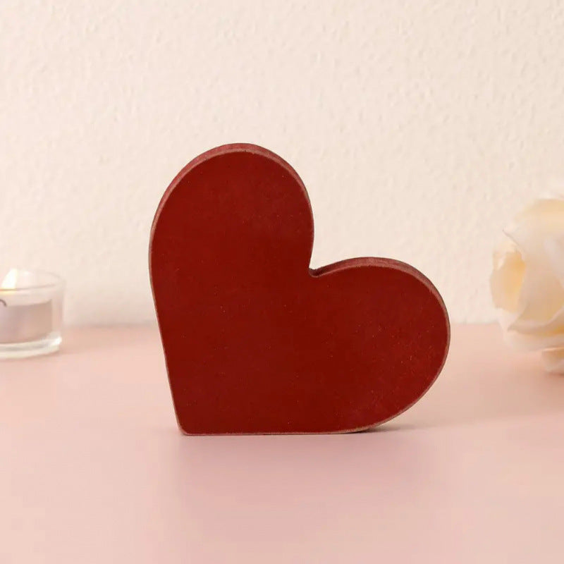 Romantic Wooden Heart Decor