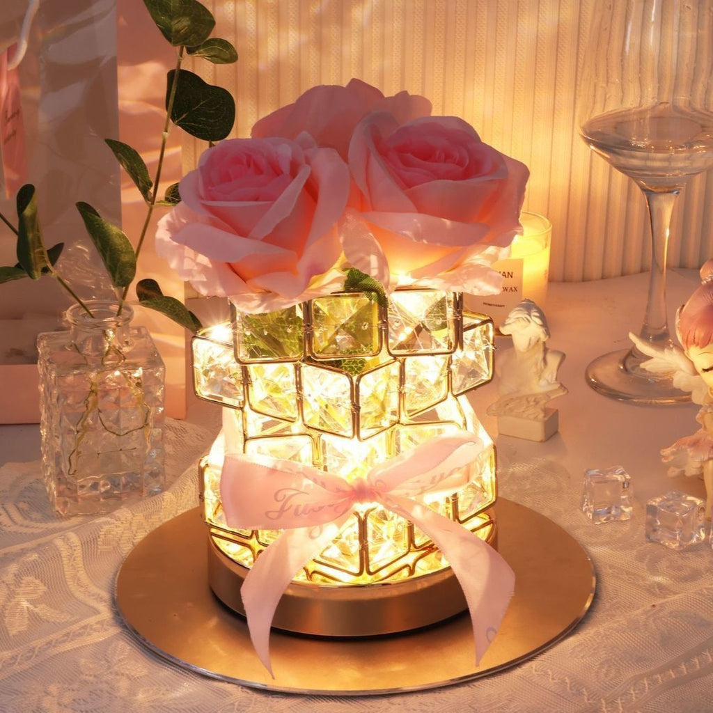 Warm Crystal Night Lamp