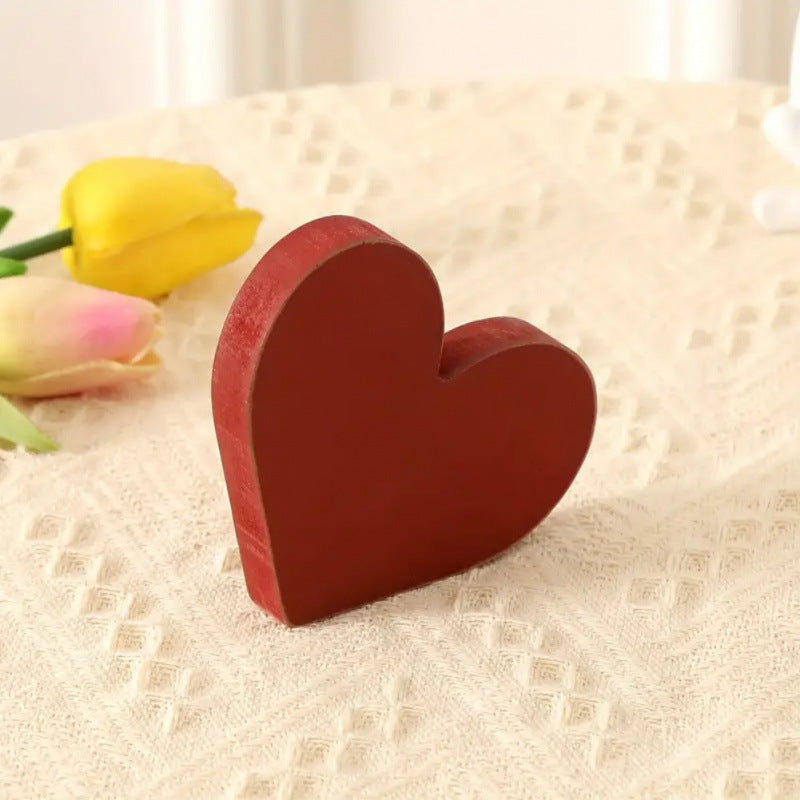 Romantic Wooden Heart Decor